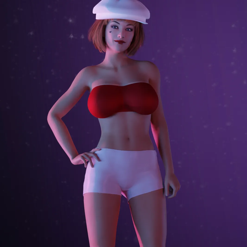 【Blender】Dee Dee【蝙蝠侠:未来】-小渣渣