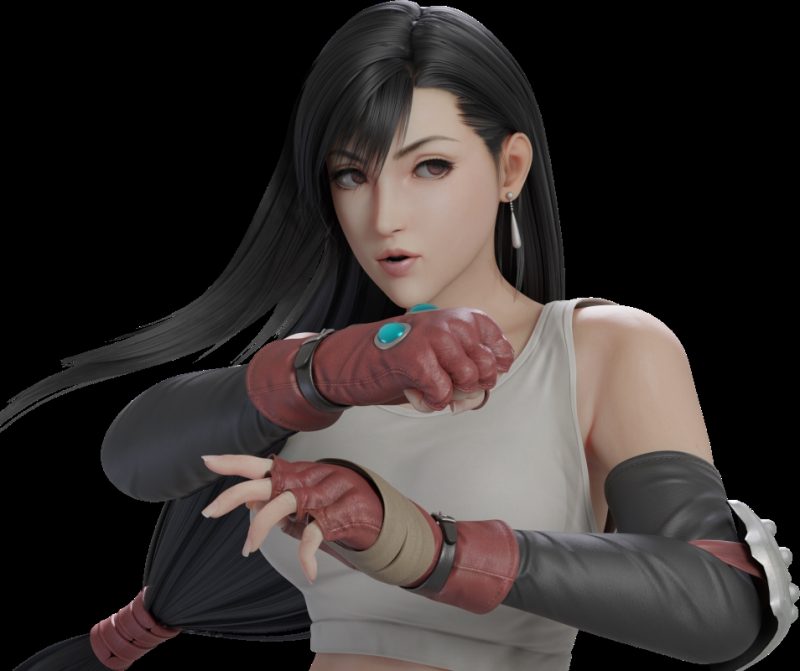 【Blender】Tifa - Dissidia NT-小渣渣