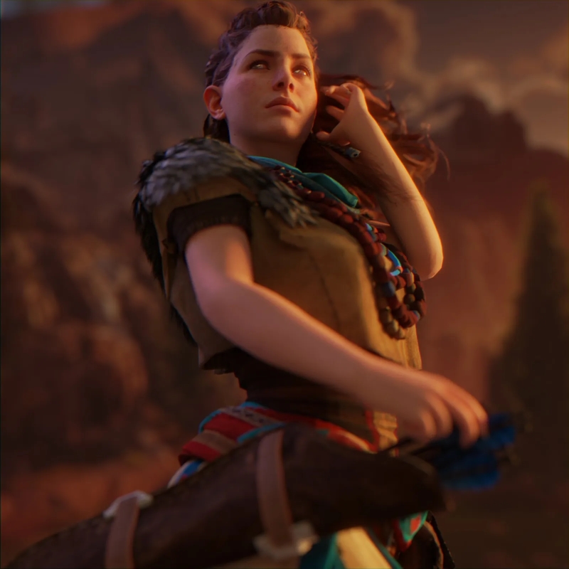 【Blender】 Aloy【地平线：零之曙光】-小渣渣