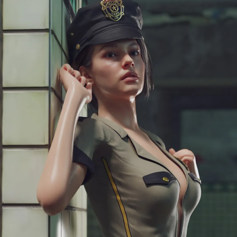【Blender】Jill Valentine【生化危机3重制版】-小渣渣