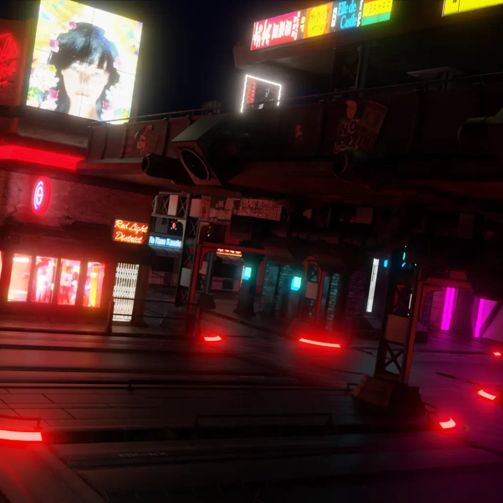【Blender】《赛博朋克城市》