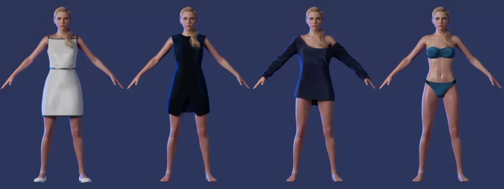图片[3]-【Blender】Chloe Beta model【底特律：变人】-小渣渣