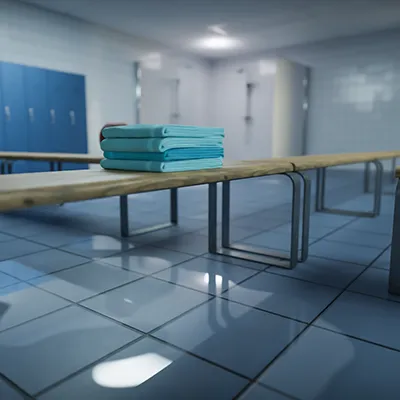 【Blender】《更衣室》