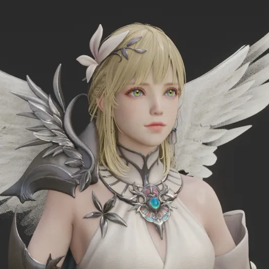 【Blender】【失落方舟】妮娜芙-模力星轨