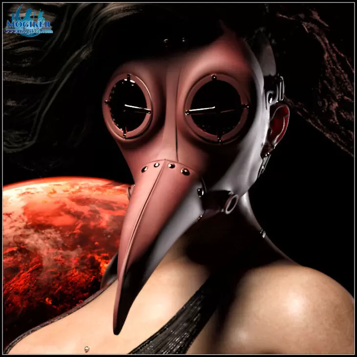 【DAZ】秃鹫面具 (G8F)-小渣渣