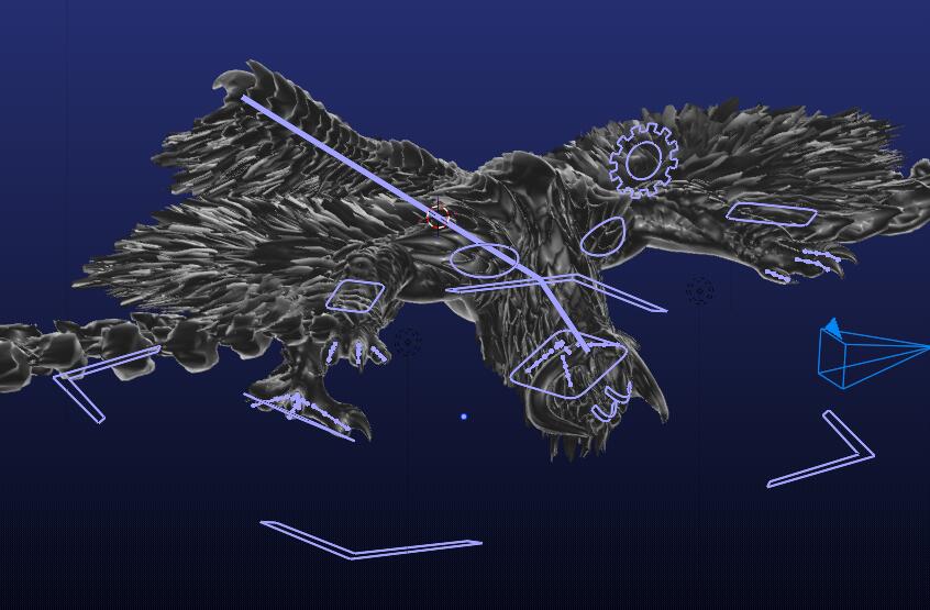 图片[5]-【Blender】怪物猎人 荒野 — 护锁刃龙-小渣渣