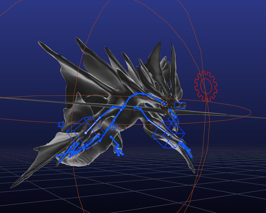图片[3]-【Blender】怪物猎人崛起：曙光—岚龙-小渣渣