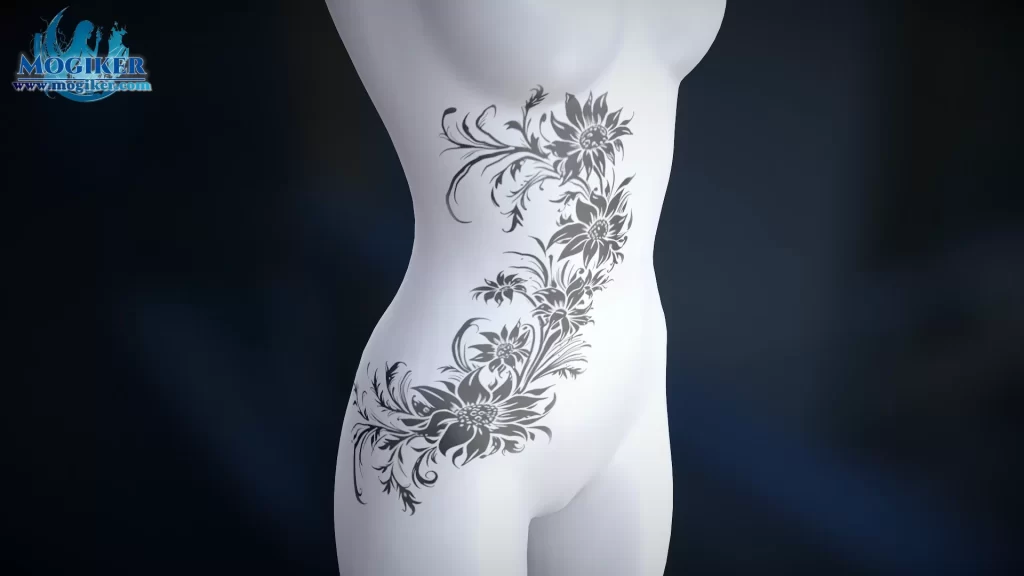 【VRM纹身】Node.Node_tatto_花朵1.1