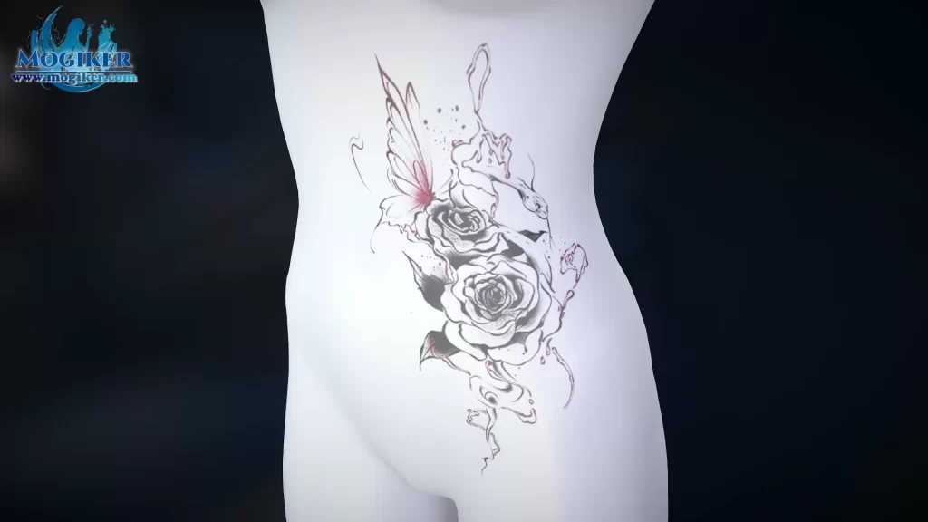【VRM纹身】Node.totto_花朵2.1-模力星轨