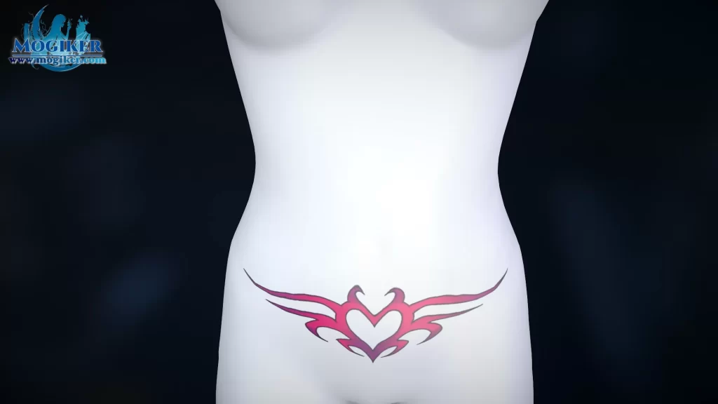 【VRM纹身】Node.wenshen_爱心1.1-模力星轨