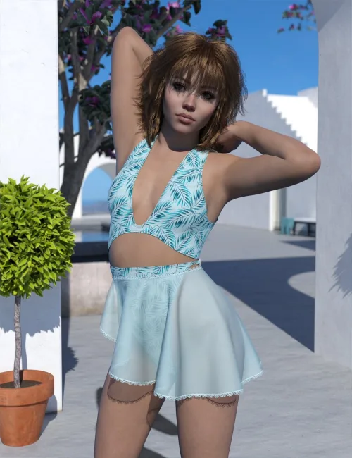 【DAZ】Omnisuit 泳装扩展包 (G9) (G8F)