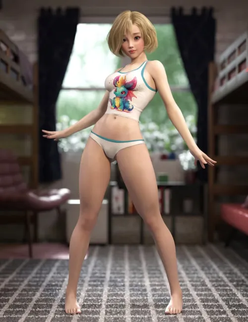 【DAZ】棉质内裤 (G9) (G8) (G8F)-模力星轨