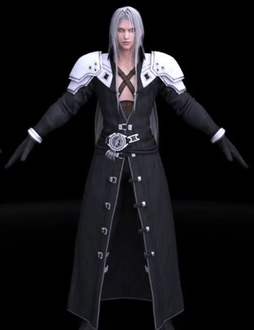 【DAZ】GCC FF7 萨菲罗斯角色 (G8M)-模力星轨