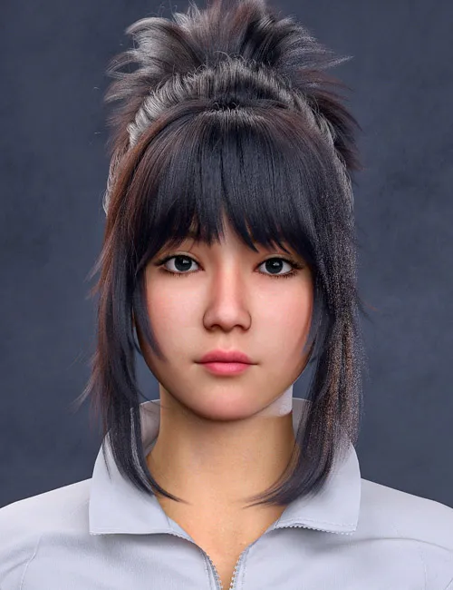 【DAZ】amie 角色 (G9)-模力星轨